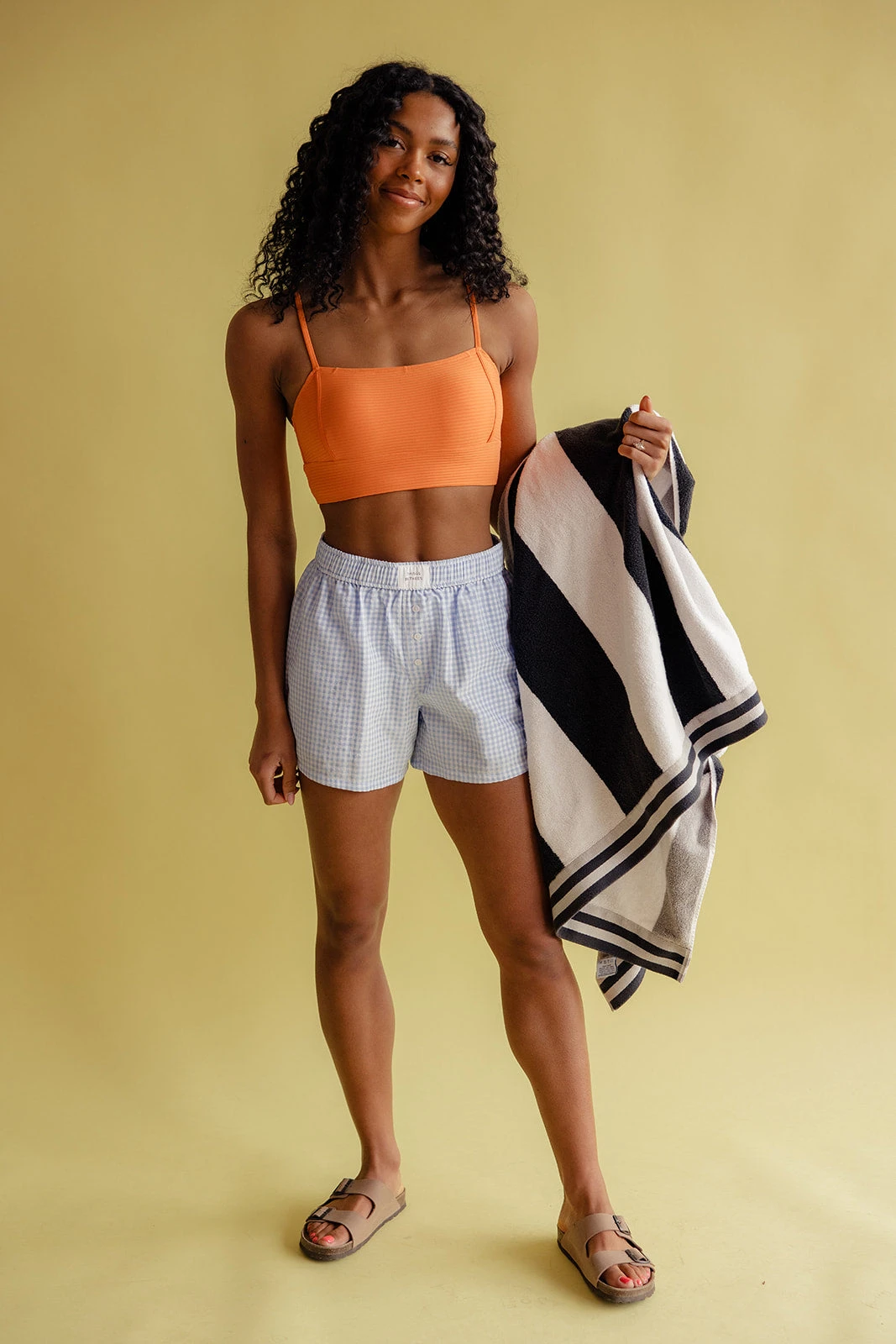 Zena Flat Rib Surf Crop Top 3 Zena Flat Rib Surf Crop Top