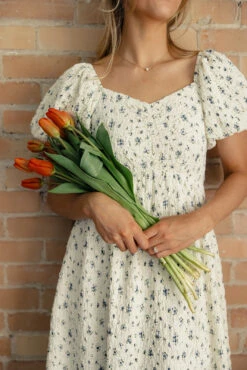 Hadlee Textured Puff Sleeve Dress -ROOLEE FASHION SHOP 7W4A4879 fbba6069 d21c 4bc7 9f6a 38e254d03c10