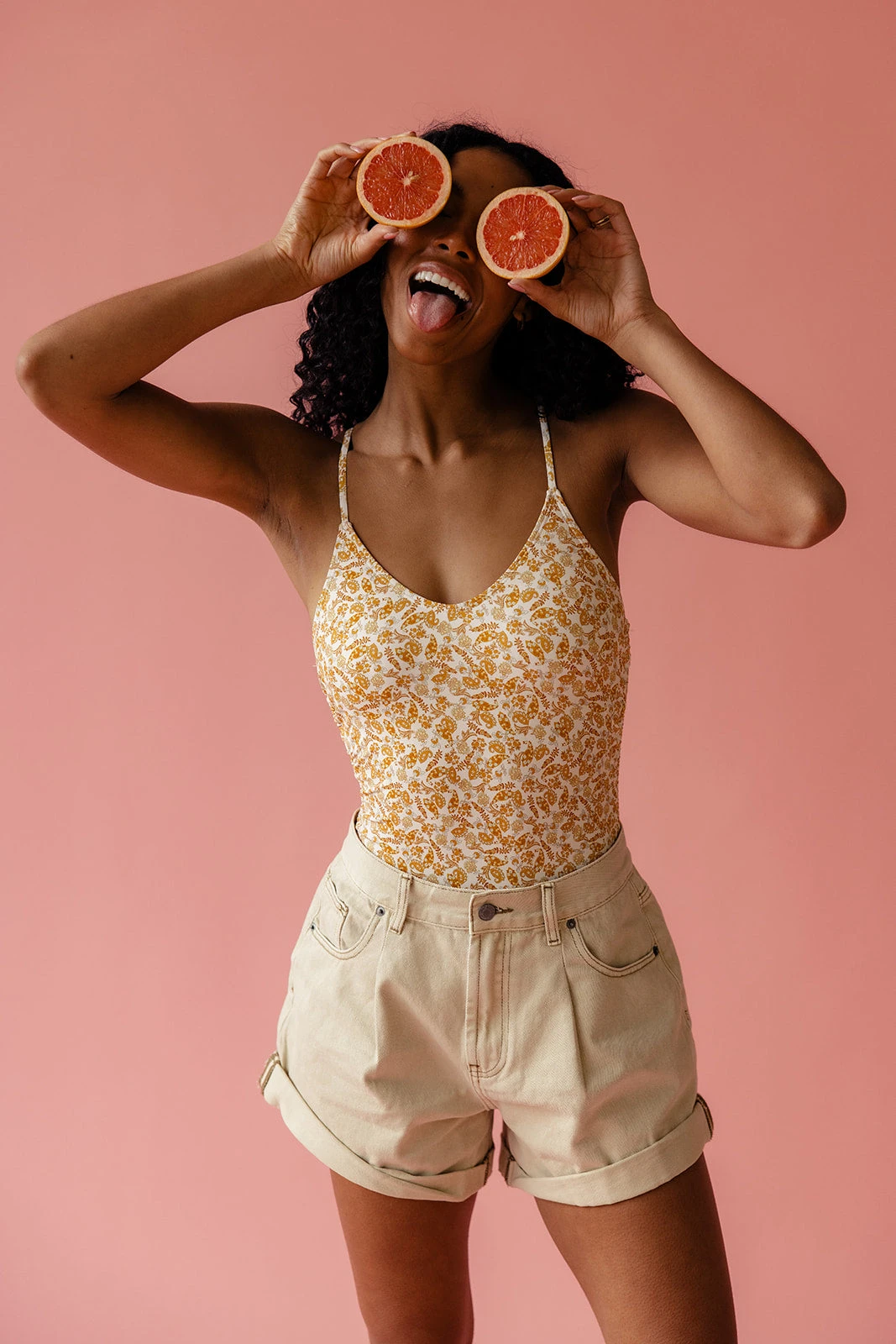 Floral One Piece Swimsuit - Eco-Friendly UPF 50 Swimwear with Adjustable Ties 3 Floral One Piece Swimsuit - Eco-Friendly UPF 50 Swimwear with Adjustable Ties