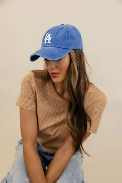 The LA Baseball Cap -ROOLEE FASHION SHOP 7W4A4968 381fc5ee 481d 419f 841c fc6b3afb6f28