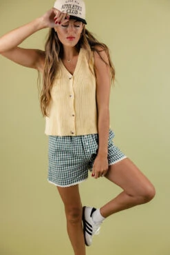 Festive Gingham Christmas Pajama Shorts for Women with Lace Trim -ROOLEE FASHION SHOP 7W4A5106 31c49bea 834e 44be a3c0 4b80eab969c1