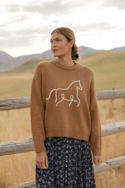 Rustic Reins Cozy Sweater -ROOLEE FASHION SHOP 7W4A5322
