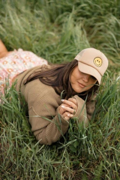 Smiley Face Trucker Hat - Retro Mesh Back Adjustable Snapback Cap -ROOLEE FASHION SHOP 7W4A5325 4eb82590 25f5 4b05 b125 194d523a7c95