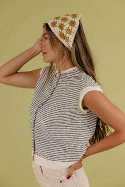 A Single Moment Short Sleeve Cardi -ROOLEE FASHION SHOP 7W4A5342