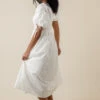 Crystal Clear Vintage Square Neck Puff Sleeve Dress with Drawstring Ties -ROOLEE FASHION SHOP 7W4A5549 396ecfe5 b5e9 4b4a af37 c668289e5b20