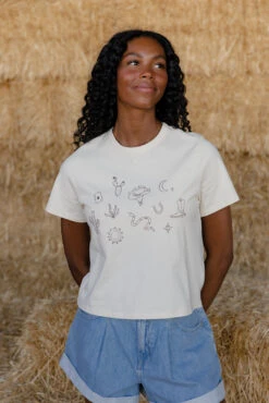 Cowboy Graphic Tee -ROOLEE FASHION SHOP 7W4A5594 35387163 8584 4191 94fa 3157153876ef