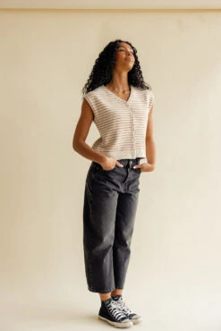 Free People Deep Trance Dropped Boyfriend Jeans -ROOLEE FASHION SHOP 7W4A5642