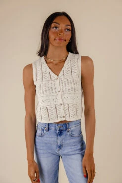 Into You Pattern Vest -ROOLEE FASHION SHOP 7W4A5772 websize