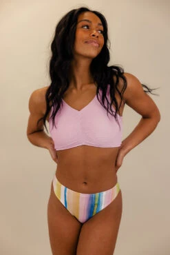 Reversible High Leg Saltwater Bikini Bottom - Ribbed Swimwear -ROOLEE FASHION SHOP 7W4A5848 d8b55c9c eafa 4e54 ae17 51cd927560ee