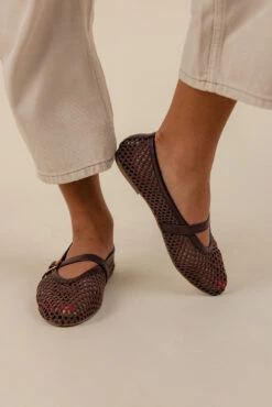 Matisse Nolita Ballet Flats - Vegan Fishnet Mary Jane Shoes 13 Matisse Nolita Ballet Flats - Vegan Fishnet Mary Jane Shoes -ROOLEE FASHION SHOP 7W4A5905