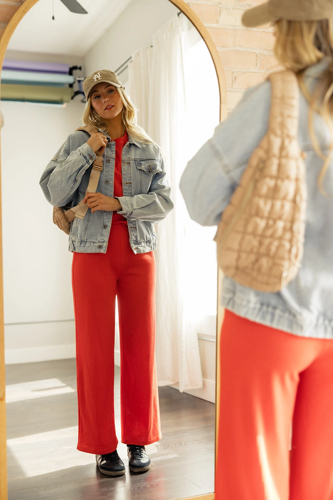 Quilted Sling Bag with Adjustable Strap - Mazie Collection 5 Quilted Sling Bag with Adjustable Strap - Mazie Collection - Image 3