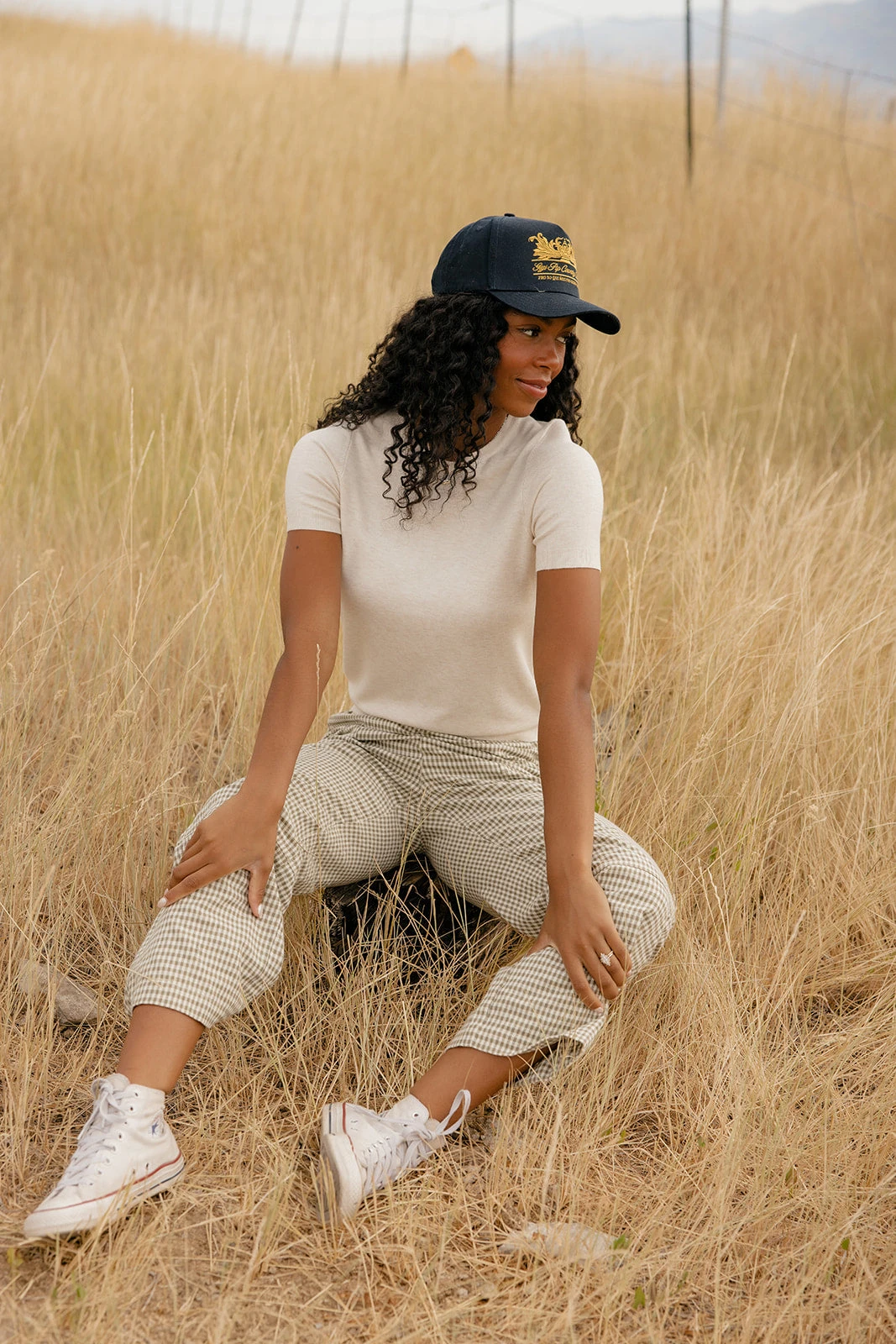 Be Cool Lunch Date Knit Tee - Soft Oatmeal Everyday Top 9 Be Cool Lunch Date Knit Tee - Soft Oatmeal Everyday Top - Image 7