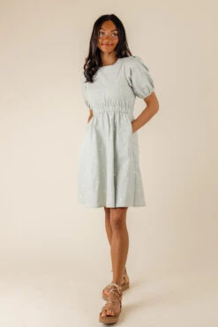 Picture Perfect Embroidered Dress