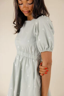 Picture Perfect Embroidered Dress -ROOLEE FASHION SHOP 7W4A6092