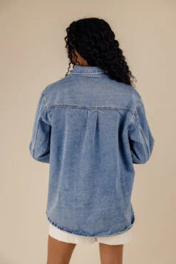 The Best Part Denim Jacket 11 The Best Part Denim Jacket -ROOLEE FASHION SHOP 7W4A6105