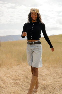 Edith Ruffle Cardigan -ROOLEE FASHION SHOP 7W4A6311