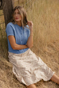 Short Sleeve Chunky Knit Cardigan - Soft Blue Button-Up Sweater 16 Short Sleeve Chunky Knit Cardigan - Soft Blue Button-Up Sweater -ROOLEE FASHION SHOP 7W4A6339 86b10824 83fa 4937 bc87 be5ba972a80d