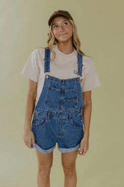 Free People Ziggy Shortalls -ROOLEE FASHION SHOP 7W4A6395