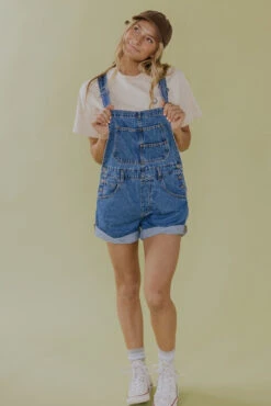 Free People Ziggy Shortalls -ROOLEE FASHION SHOP 7W4A6408