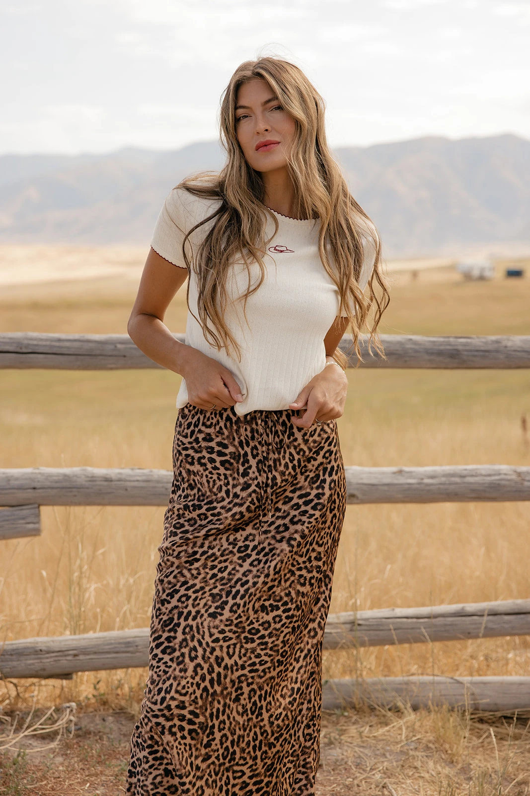 Saddle Up Embroidered Tee 5 Saddle Up Embroidered Tee - Image 3