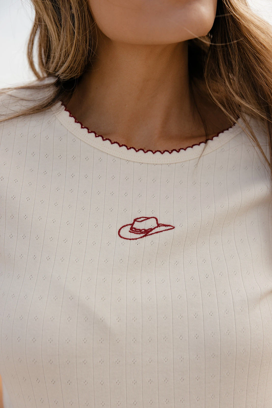 Saddle Up Embroidered Tee 4 Saddle Up Embroidered Tee - Image 2