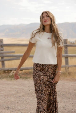 Saddle Up Embroidered Tee