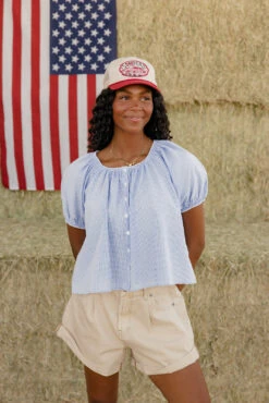 Long Stem Roses Button Down Blouse -ROOLEE FASHION SHOP 7W4A6520 93d5b5b0 8bc3 4a5d b40c d6c11a83da39