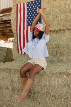 Long Stem Roses Button Down Blouse -ROOLEE FASHION SHOP 7W4A6540 e98df657 f234 46dc b22c 77b94ad1ddc2