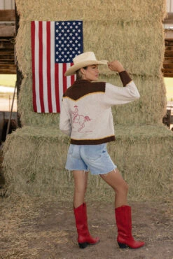 My First Rodeo Retro Knit Zip-Up Jacket 14 My First Rodeo Retro Knit Zip-Up Jacket -ROOLEE FASHION SHOP 7W4A6607 f12295f7 d36c 4517 8bca 9312a517b021