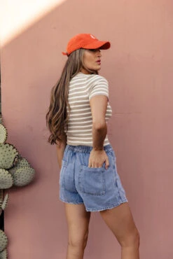 Mesa Raw Edge Shorts 28 Mesa Raw Edge Shorts -ROOLEE FASHION SHOP 7W4A6622