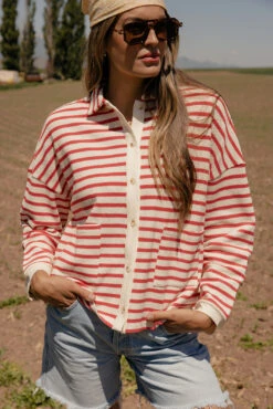 Come Around Collared Cardigan -ROOLEE FASHION SHOP 7W4A6772