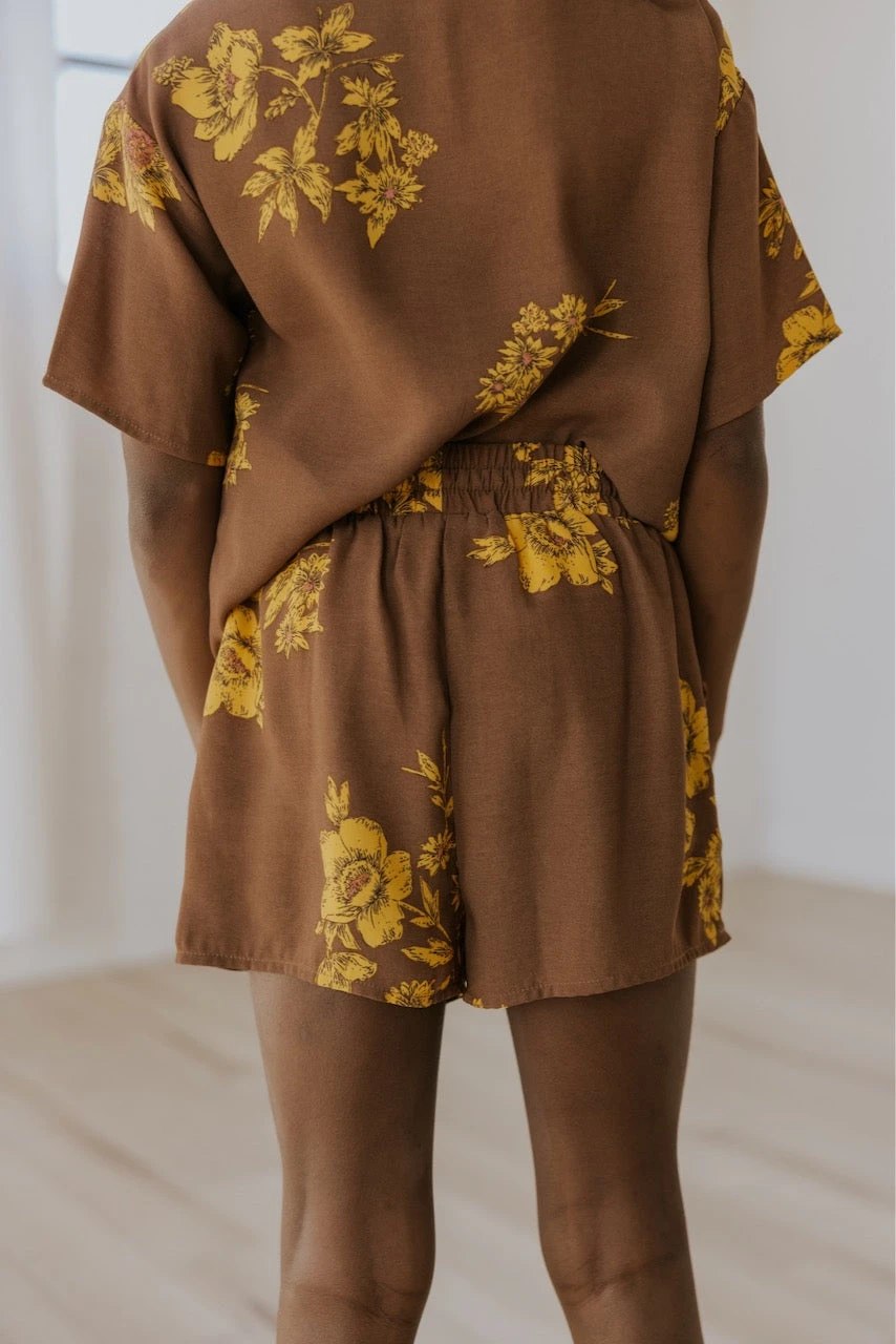 Roolee Mini Billie Floral Shorts 12 Roolee Mini Billie Floral Shorts - Image 10