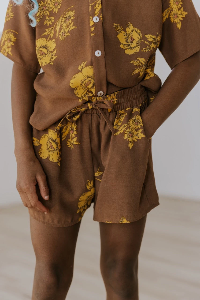 Roolee Mini Billie Floral Shorts 11 Roolee Mini Billie Floral Shorts - Image 9