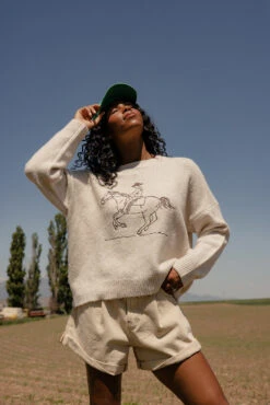 Ride 'Em Cowboy Embroidered Soft Knit Sweater -ROOLEE FASHION SHOP 7W4A6940 1ba2e178 a88d 49a6 864a 8dbcc6019ab5