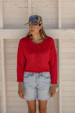 Rekindled Flames Cropped Cardigan -ROOLEE FASHION SHOP 7W4A6969