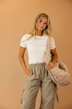 Sadie Solid Tee -ROOLEE FASHION SHOP 7W4A6988 Original