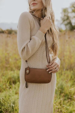 3-in-1 Crossbody Messenger Bag and Wristlet Wallet - Faux Leather Uptown Purse -ROOLEE FASHION SHOP 7W4A7131 daa36ca8 e25a 4aa7 ad7e 810f7547c13d