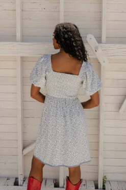 Ashlynn Square Neck Dress -ROOLEE FASHION SHOP 7W4A7267 b9caa992 ee84 4db4 9177 5f9f4ec19017