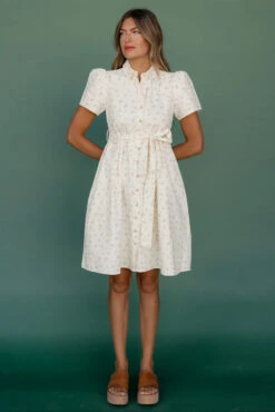 Wind Chimes Button Dress