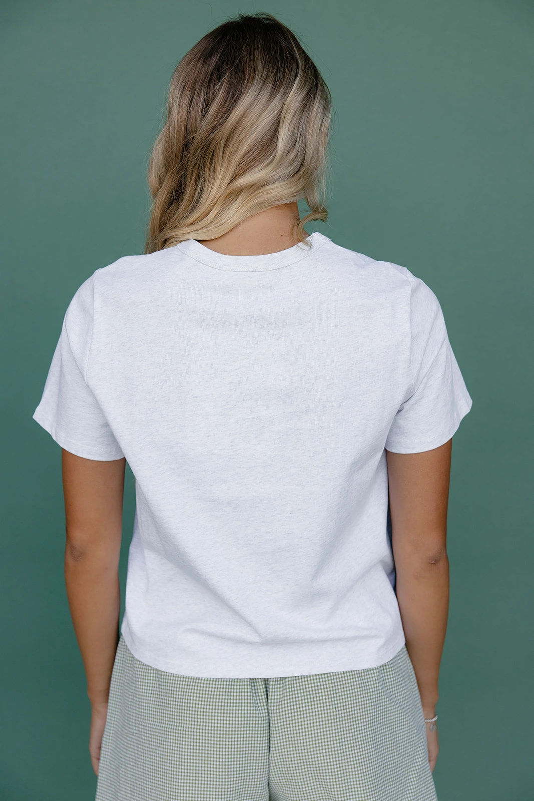 Picnic Graphic Crop Top - Aesthetic Short Sleeve Graphic Tee 7 Picnic Graphic Crop Top - Aesthetic Short Sleeve Graphic Tee - Image 5