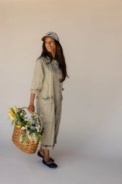 Free People Margarita Jumpsuit - Relaxed Denim Utility One-Piece 19 Free People Margarita Jumpsuit - Relaxed Denim Utility One-Piece -ROOLEE FASHION SHOP 7W4A8140