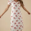 Strawberry Print Summer Dress - Lightweight Relaxed Fit with Pockets 2 Strawberry Print Summer Dress - Lightweight Relaxed Fit with Pockets -ROOLEE FASHION SHOP 7W4A8193