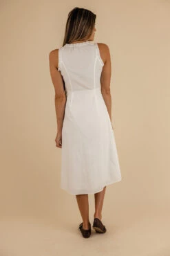 Isola Ruffle Tank Dress - Chic Summer Scoop Neck with Pockets 13 Isola Ruffle Tank Dress - Chic Summer Scoop Neck with Pockets -ROOLEE FASHION SHOP 7W4A8269