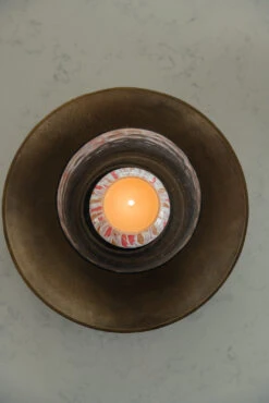 Capri Blue Pattern Play Pineapple Flower Candle - 19 oz -ROOLEE FASHION SHOP 7W4A8392