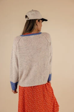 Great Expectations Contrast Cardigan -ROOLEE FASHION SHOP 7W4A8428