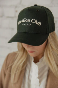 Vacation Club Embroidered Canvas Trucker Hat with Breathable Mesh -ROOLEE FASHION SHOP 7W4A8467 27b90ad9 c961 451a a297 23d7075a97e2