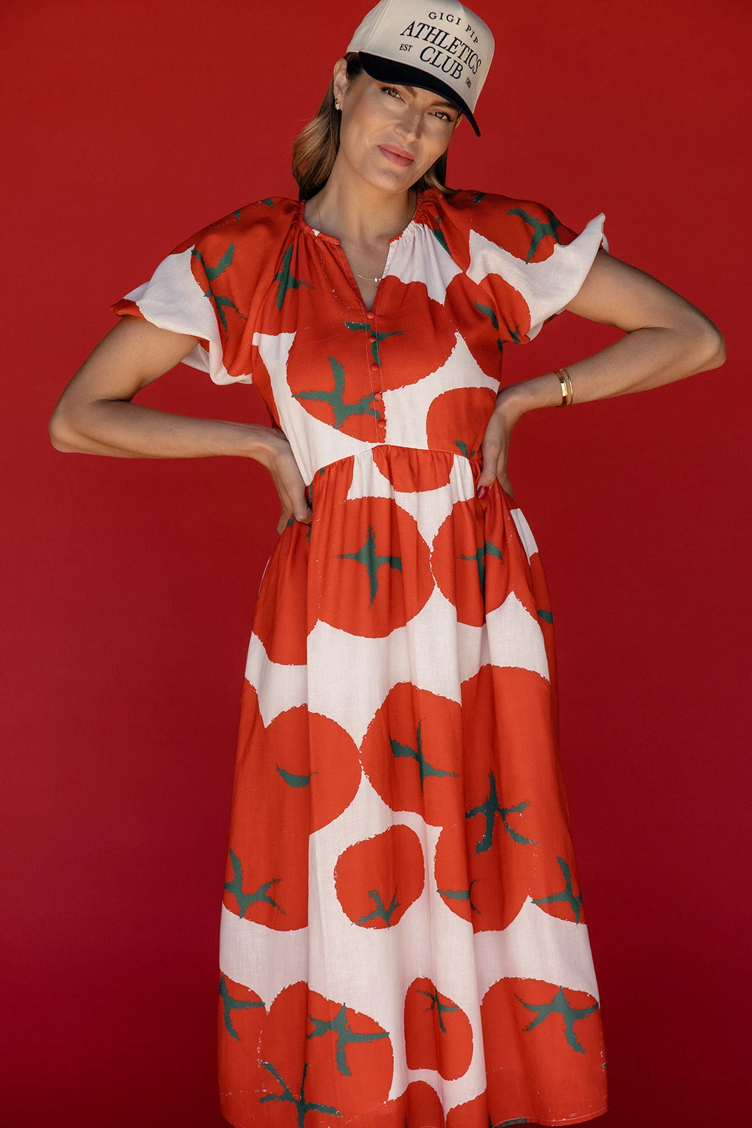 The Tuscany Tomato Dress 9 The Tuscany Tomato Dress - Image 7