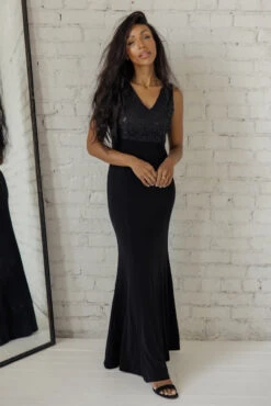 SALT Gala Timeless Sequin Detail Dress -ROOLEE FASHION SHOP 7W4A8565