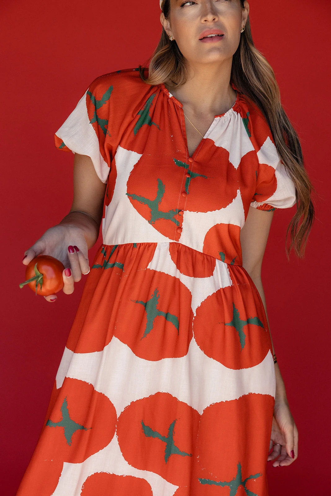 The Tuscany Tomato Dress 10 The Tuscany Tomato Dress - Image 8