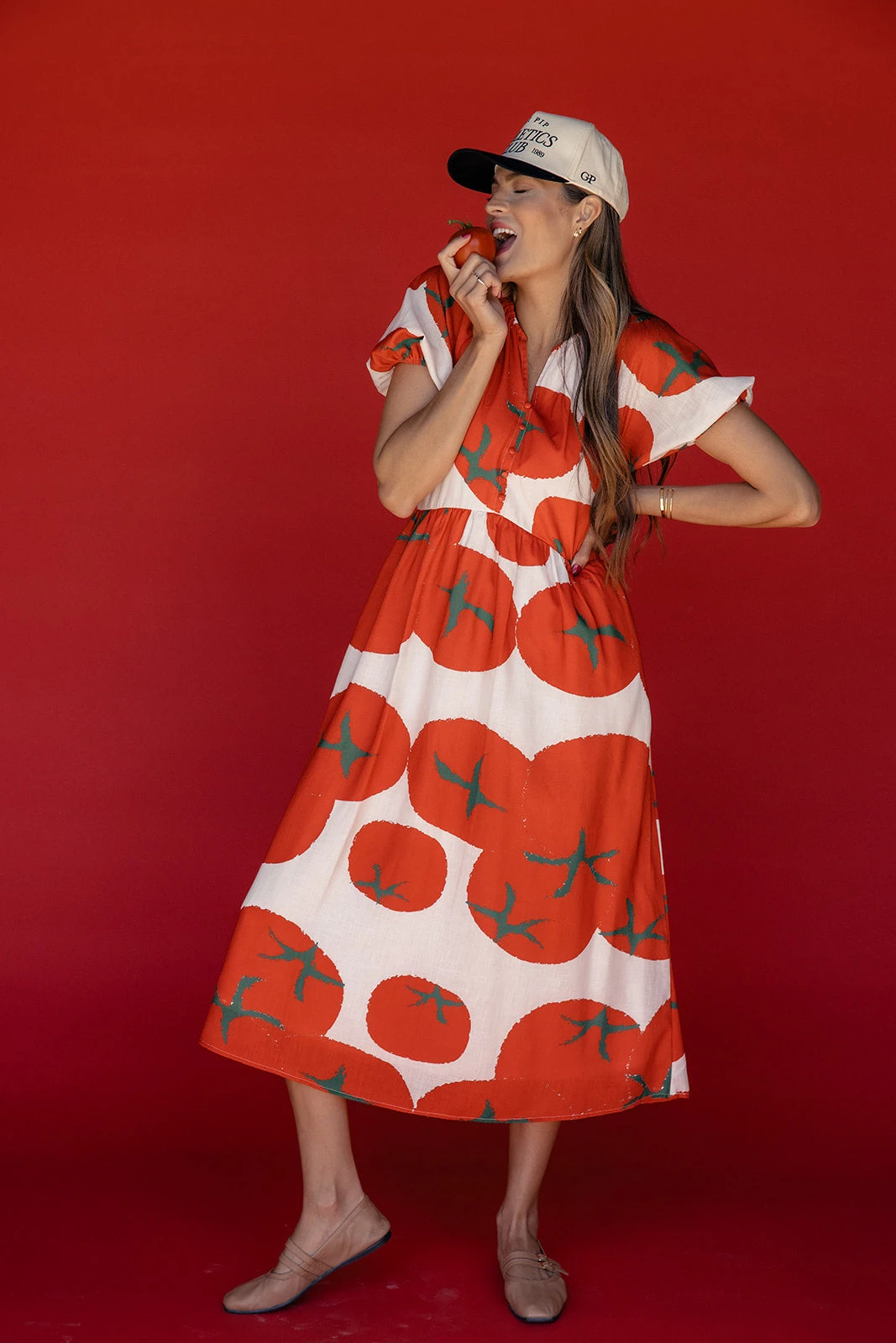 The Tuscany Tomato Dress 7 The Tuscany Tomato Dress - Image 5